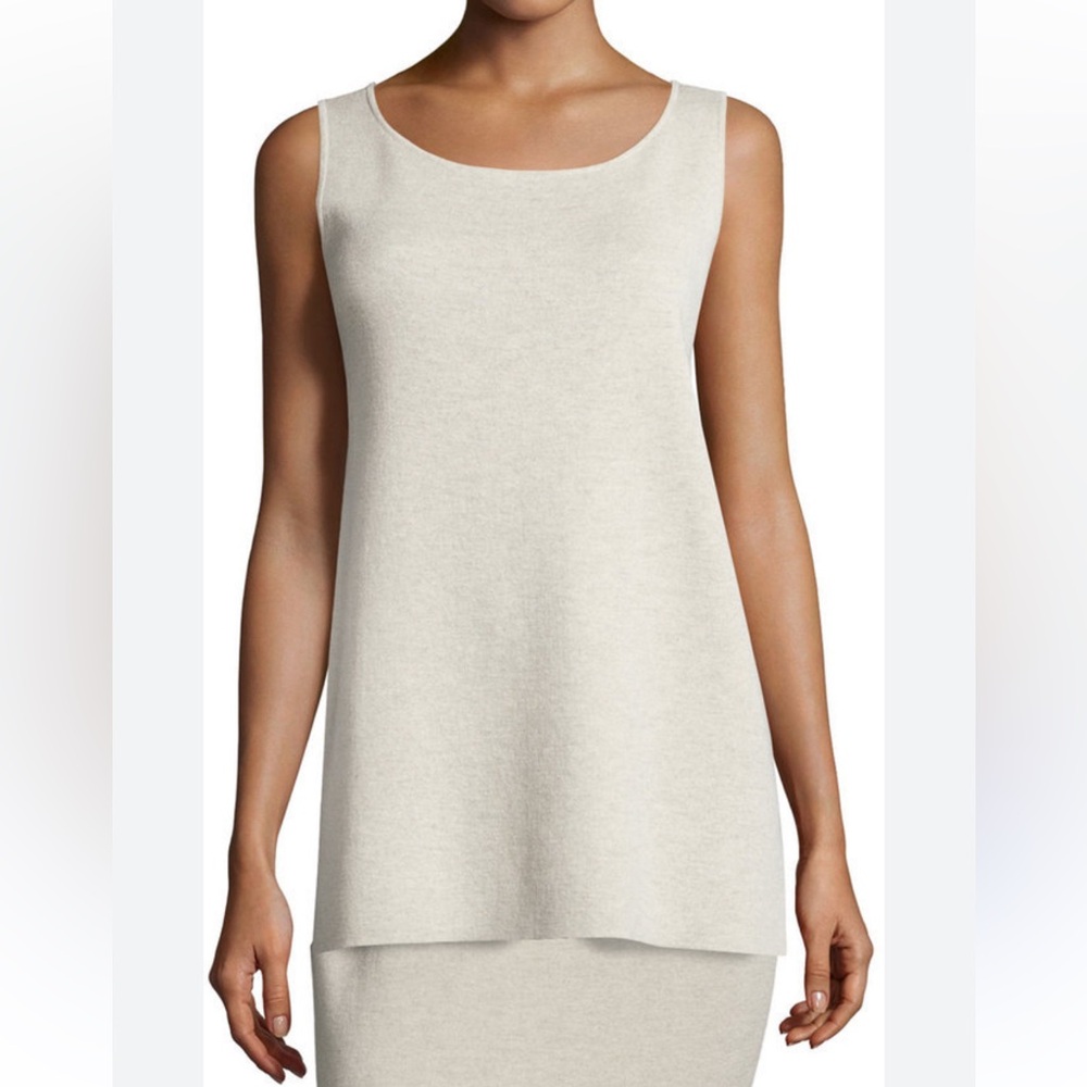 Eileen Fisher Washable Wool Long Tank
